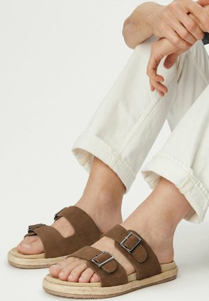 Quiksilver, QUIKSILVER FLIP-FLOPS MEN'S BROWN 5906751984529 - Slip-on sandaler - brown