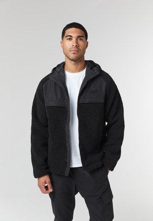 CRINKLE PANEL JACKET - Overgangsjakke - black