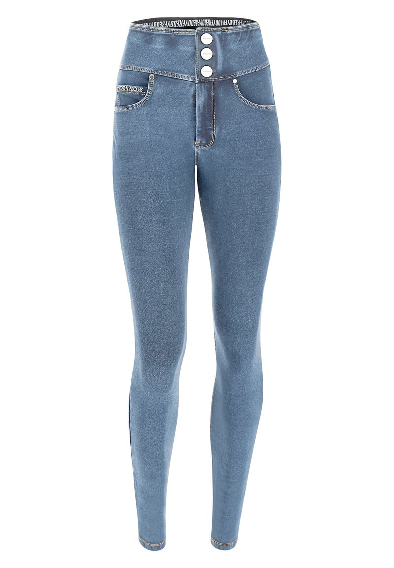 Jeans Donna Skinny Fit Nina Carter - Vita Alta, Effetto Vintage, Comodi E Elasticizzati - Foto 8