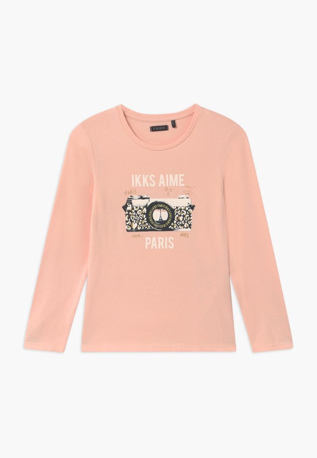GOLD PARIS CAMERA - T-shirt à manches longues - rose poudré