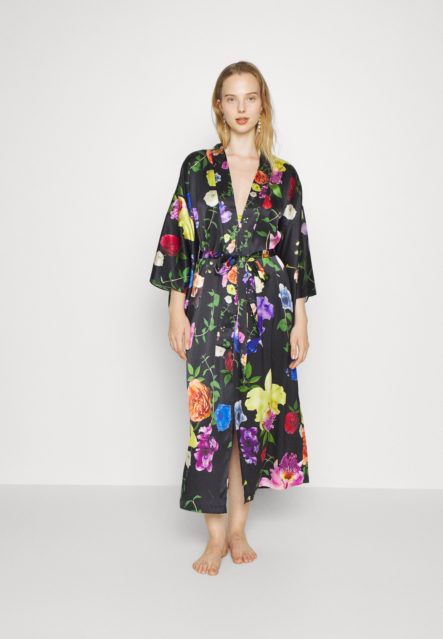 Fleur du Mal FLORAL LONG KIMONO 