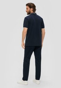 s.Oliver MIT  KRAGEN - Poloshirt - navy
