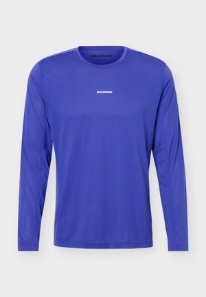 Salomon, SHKOUT CORE TEE - Langarmshirt - clematis blue