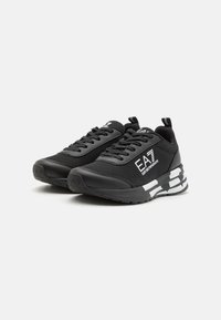 EA7 Emporio Armani UNISEX - Tenisice - black/white