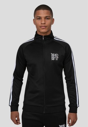 Wrong Friends MILAZZO TRACK-GRANDPARENT - Sudadera con cremallera - black