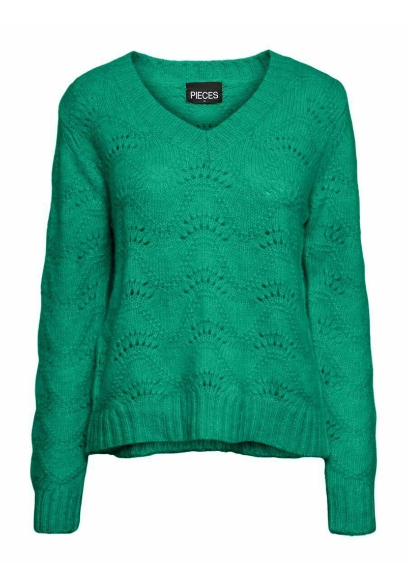 Pieces Trui - green