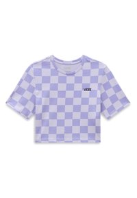 Vans - CHECKER CREW CROP II. - T-shirt med print - cosmic sky Miniatyrbild 1