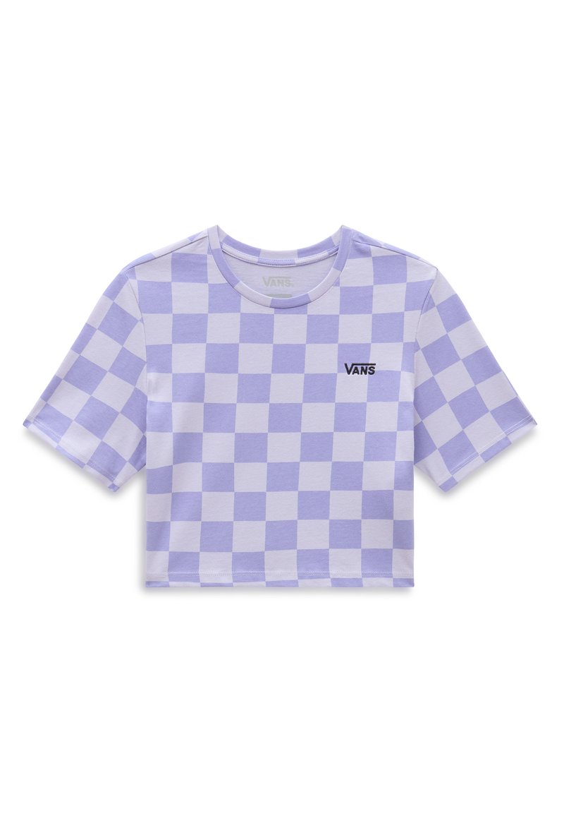 Vans - CHECKER CREW CROP II. - T-shirt med print - cosmic sky, Förstora