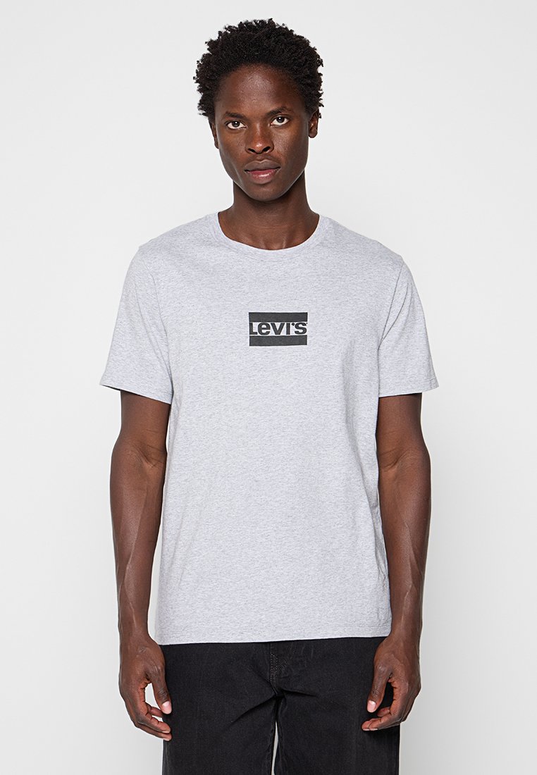 Levi’s® T-shirt print grijs denim/greydenim