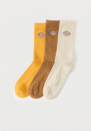 VALLEY GROVE SOCKS UNISEX 3 PACK - Sokken - stone
