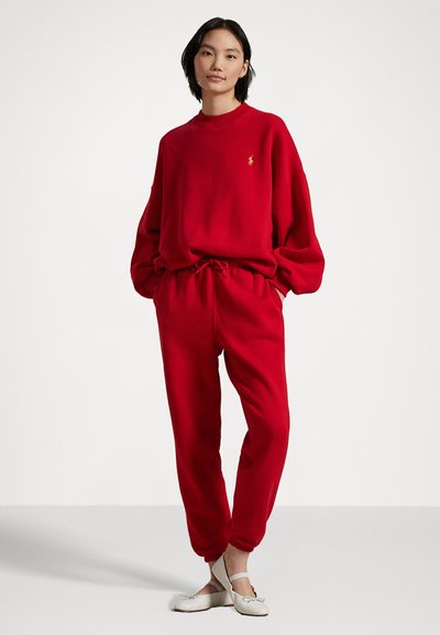 Polo Ralph Lauren LUNAR NEW YEAR FLEECE HIGH CREWNECK - Mikina - red