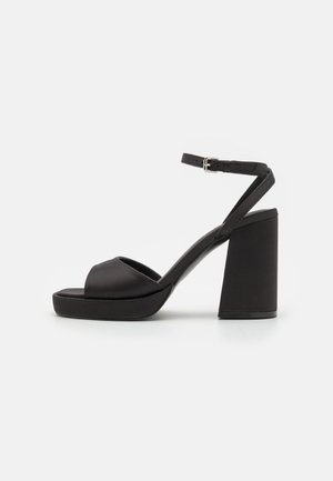 ONLARLO - Sandalen met plateauzool - black