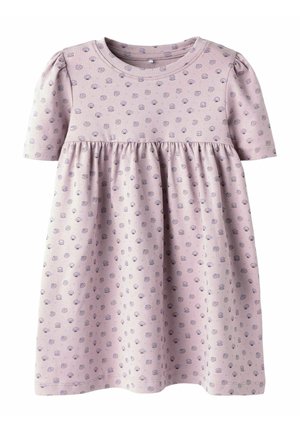 PRINT - Robe en jersey - burnished lilac
