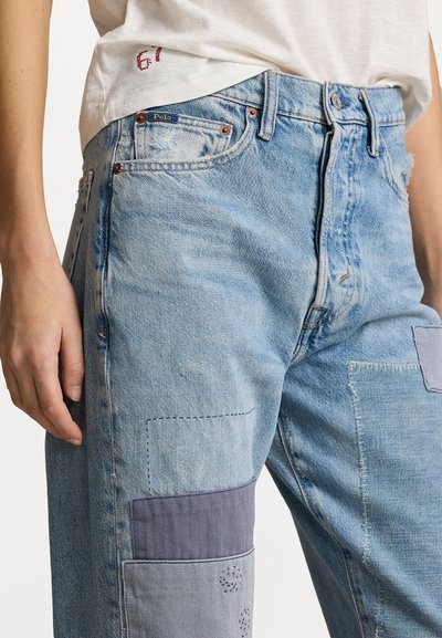 Polo Ralph Lauren ANKLE BOYFRIEND - Blugi loose fit - dorset wash