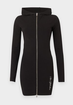 TRAINING HOODED DRESS - Nappali ruha - black