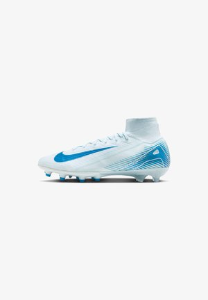 Nike Performance AG-PRO HIGH-TOP MERCURIAL 10 ELITE - Botines de fútbol para terreno firme - glacier blue blue orbit