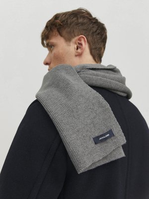 Jack & Jones SCARF - Bufanda - grey melange