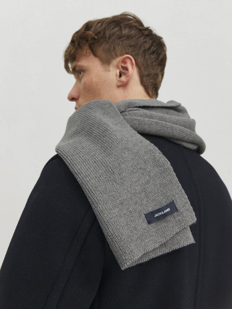 JACK & JONES Herren Schal 'Jacsolid Woven Scarf Noos' – Aus Webstoff, Einfarbig, Für Den Alltag