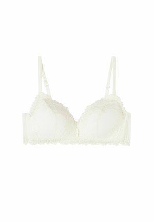 Intimissimi TIZIANA PRETTY FLOWER - Trekants-bh'er - elfenbein powder white