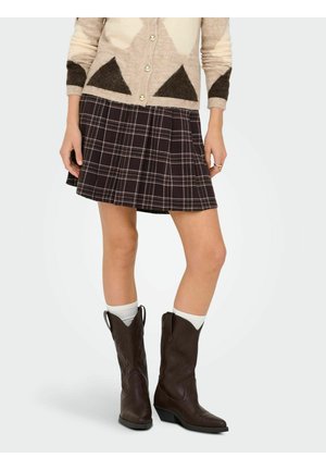 ONLWREN KURZER - A-silueta svārki - black