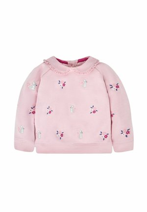 DUCK EMBROIDERED WITH COLLAR REGULAR FIT - Sudadera - pink mouse