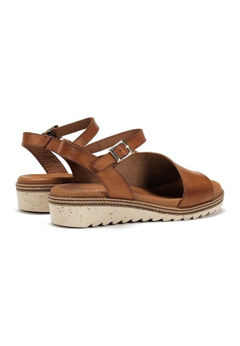 Dorking ESPE Sandalias con plataforma color cuerocamel Dorking ESPE Sandalias con plataforma color cuerocamel
