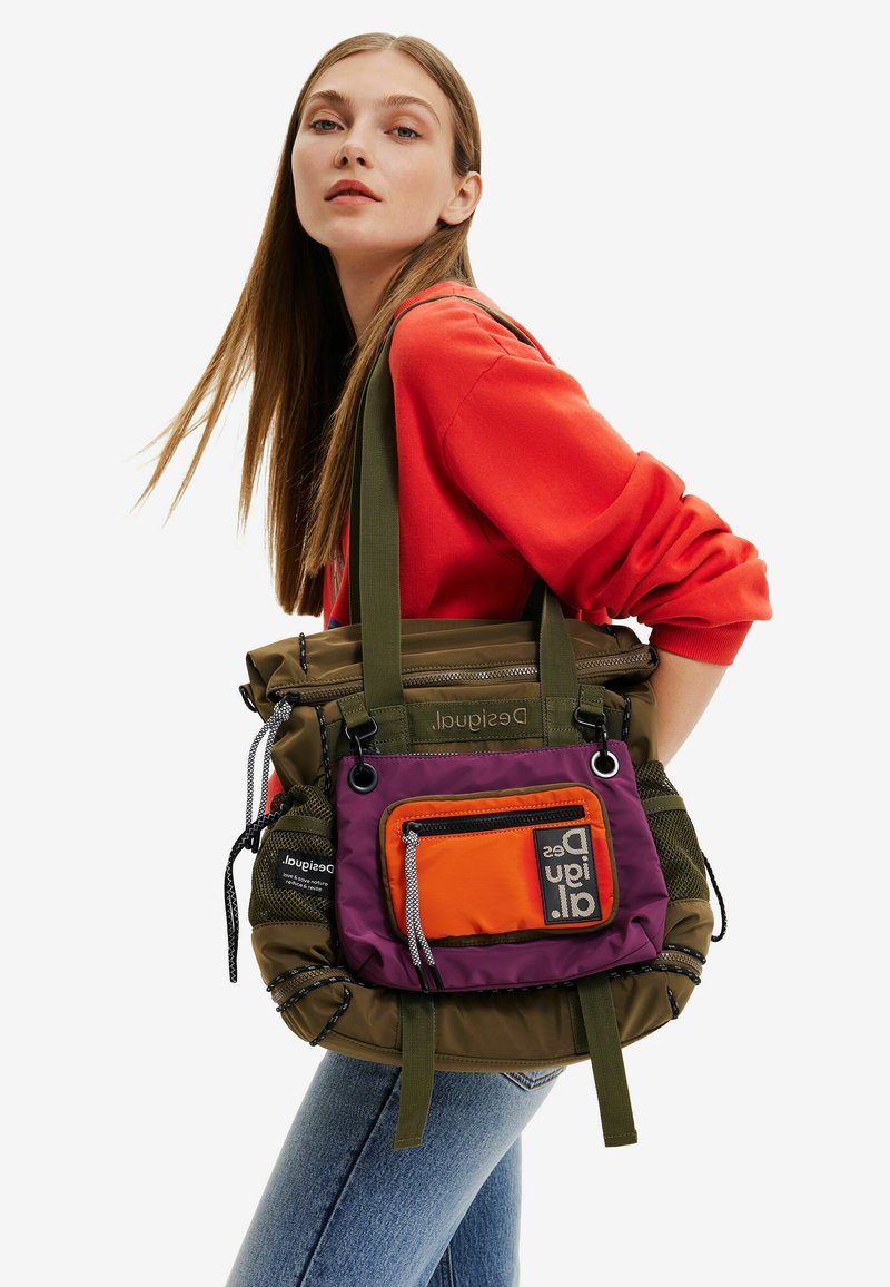 Desigual MULTIPOSITION Ruksak khaki/kaki Zalando.hr