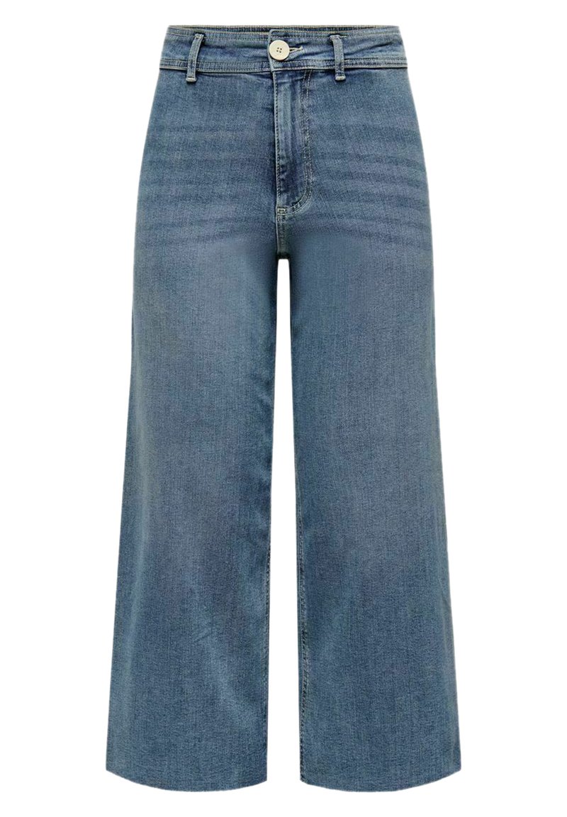 Only Relaxed fit jeans donkerblauw