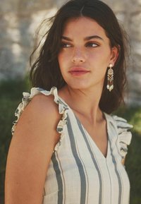 Next REGULAR FIT - Denné šaty - white blue