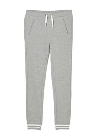 s.Oliver JOGGINGHOSE AUS SWEAT - Träningsbyxor - grey melange