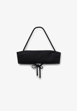 Calzedonia PREMIUM FIT BANDEAU - Bikinitop - black