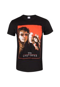 Henry Tiger LOST BOYS POSTER - Triko s potiskem - black