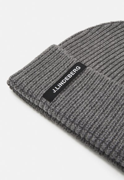 J.LINDEBERG JUAN BEANIE - Σκούφος - mid grey melange