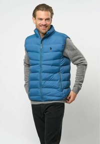U.S. Polo Assn. EUGENE - Brezrokavnik - indian teal