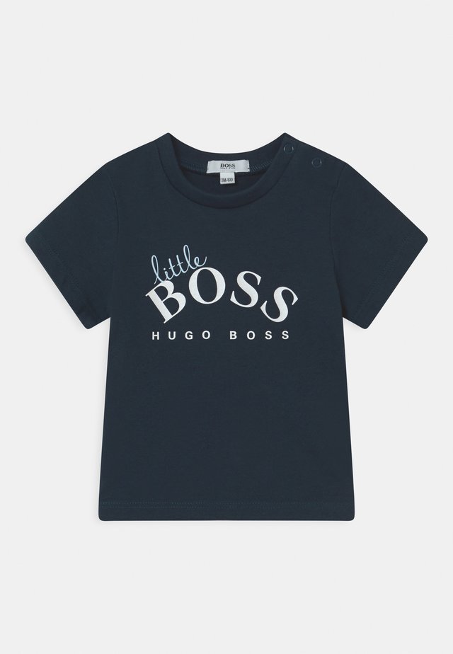 SHORT SLEEVES - T-Shirt print - navy