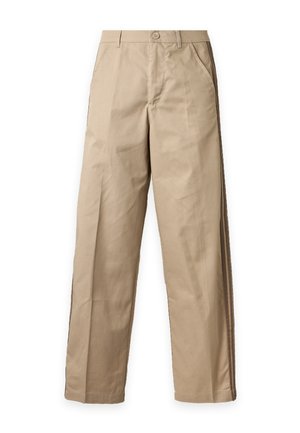 adidas Originals, STRIPES PLEATED PANTS - Панталони - khaki three