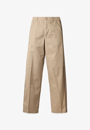 adidas Originals, STRIPES PLEATED PANTS - Панталони - khaki three