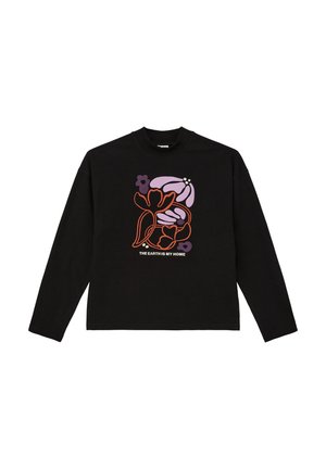 s.Oliver MIT FRONT - Langarmshirt - schwarz