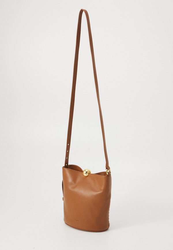 SFERA MINI BUCKET - Cross body bag - cognac3