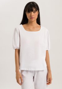 Hanro - Blouse - white Miniatuurafbeelding 1