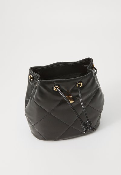 Tory Burch KIRA DIAMOND QUILT MINI BACKPACK - Rygsække - black