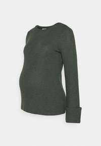 Pieces Maternity Neule - dark green