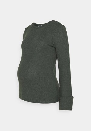 Pieces Maternity Pullover - dark green