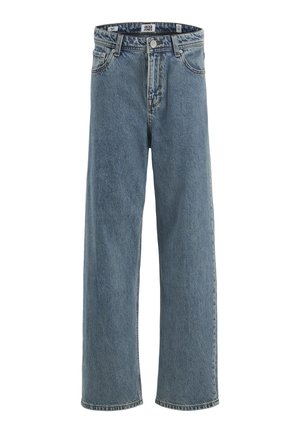 Jack & Jones Junior, gy fit JJIALEX JJORIGINAL SQ 066 SN JNR Junior - Džínsy s rovným strihom - blue denim