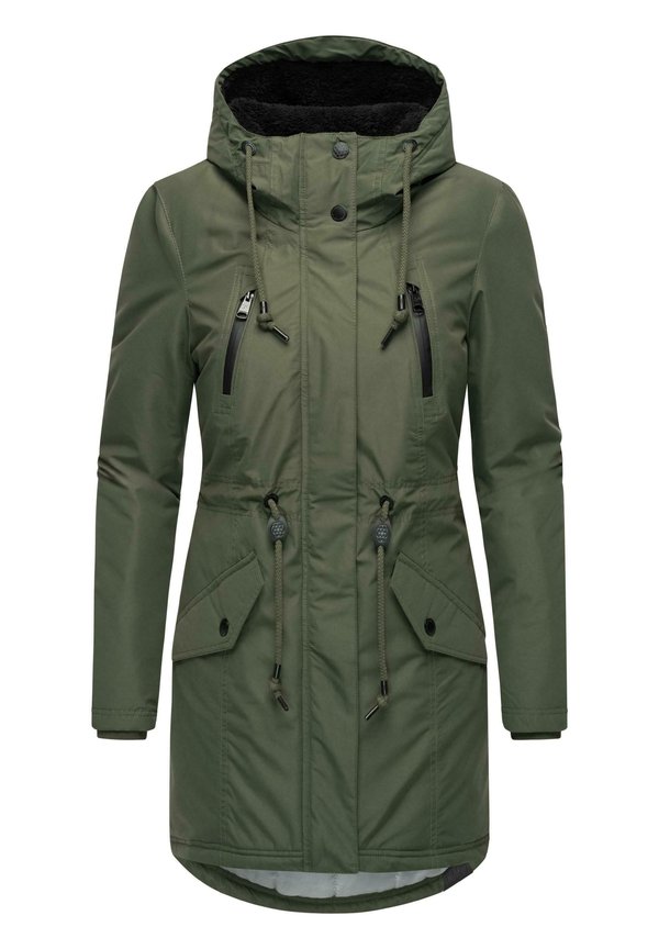 ELSIE - Parka - dark olive