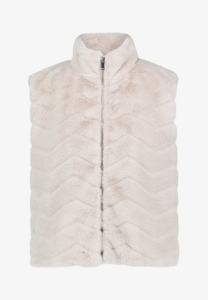 Cartoon, CARTOON MIT HOHEM KRAGEN FAKE FUR-WESTE - Veste sans manches - grau