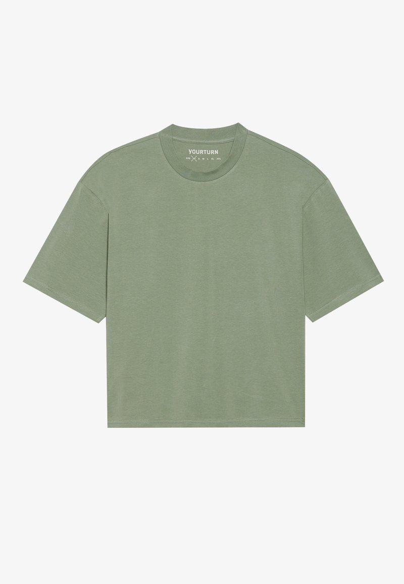 YOURTURN T-shirt basic lichtgroen YOURTURN T-shirt basic lichtgroen