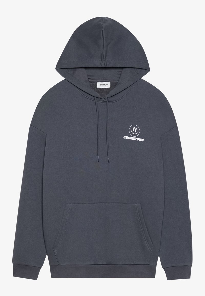 YOURTURN Hoodie donkergrijs