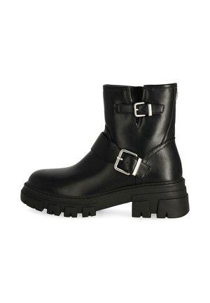 PHILOU MOVE - Cowboy/biker ankle boot - black
