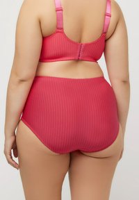 Ulla Popken 2ER-PACK NADELSTREIFEN HÖHER GESCHNITTEN - Slip - red
